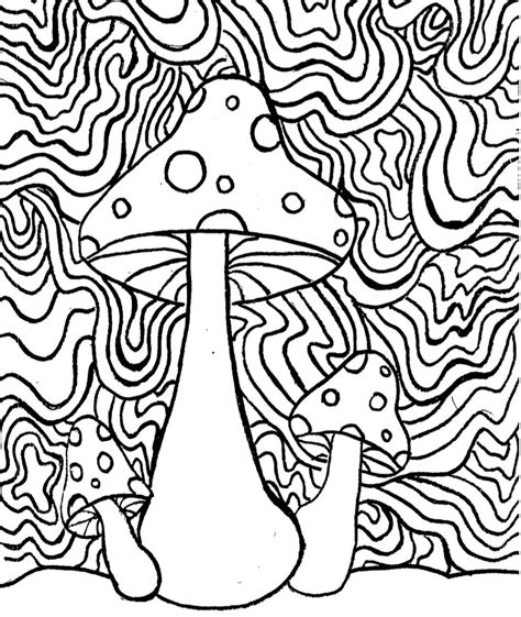 17 free printable trippy coloring pages for adults! These unique pages are such a fun way to get a little color therapy while also helping to reduce stress and relax. Learn More. The psychedelic movement took place in the 60s and 70s, and the art and design were immersed in many hypnotizing patterns, wonky lines, and geometric shapes. ...